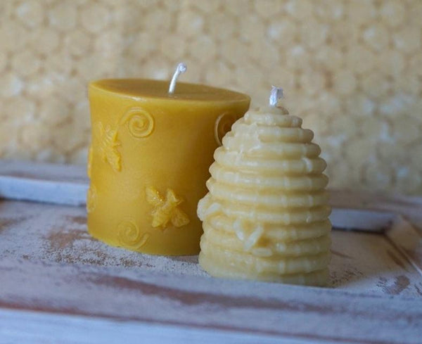 Pure Beeswax Candles Pillar
