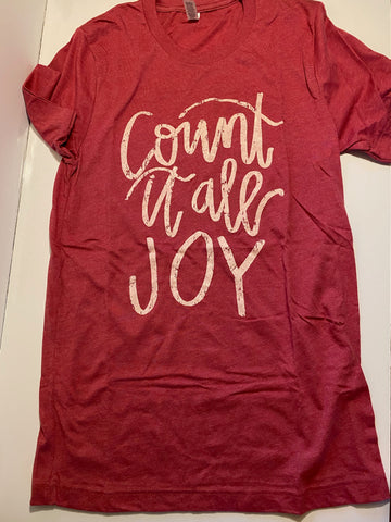 Bella Canvas Count It All Joy